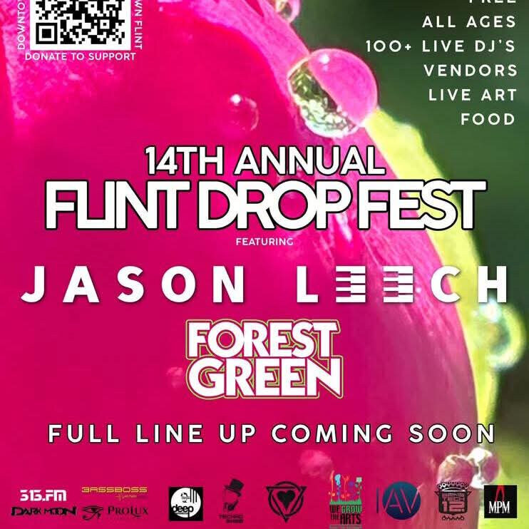 Flier for Flint Drop Fest 2026