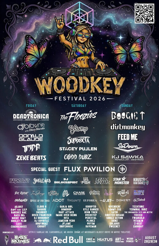 Flier for Woodkey 2026